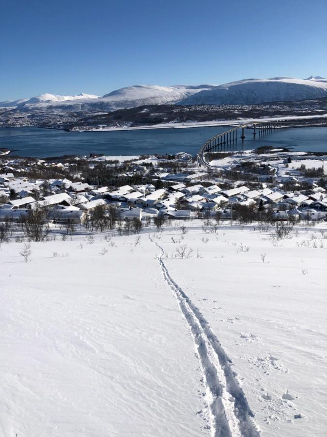 Moderne Og Trivelig Leilighet, Med Unik Utsikt Tromsø Zewnętrze zdjęcie